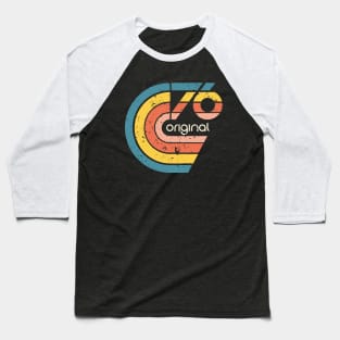 "76 original" multicolor design Baseball T-Shirt